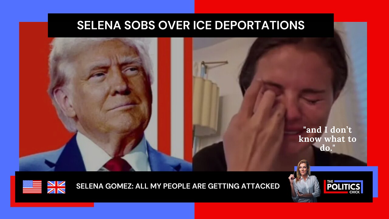 Selena Gomez Sobs Over Trumps Actions Towards Immigrant Deportation