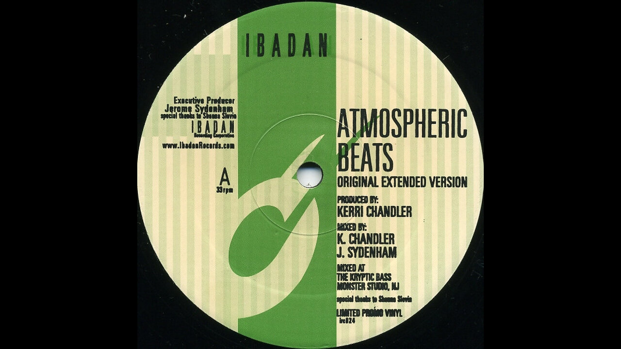 Kerri Chandler: Atmospheric Beats [IRC024] [2000]