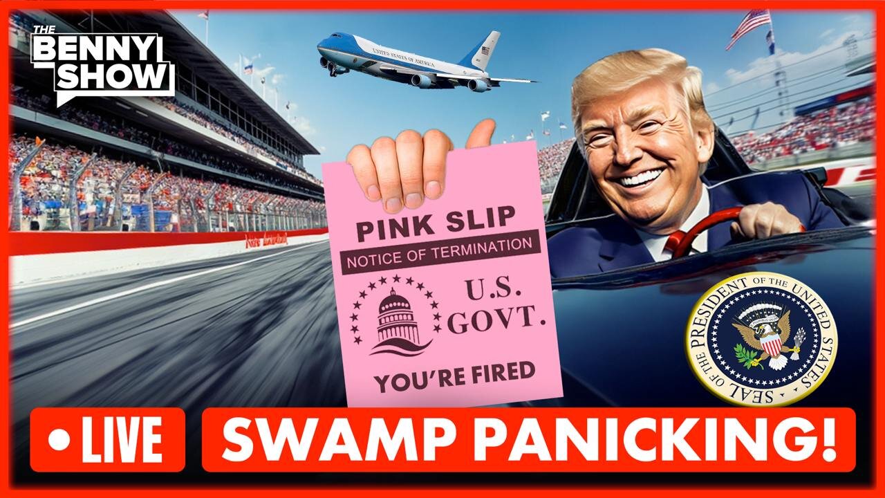 PANIC: Feds FLEE DC After Mass PURGE, Fired USAID Activists EXPOSED | Trump DOMINATES Daytona 500