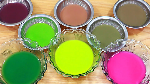 Color Mixing Challenge: 5 Colors from Just 3! ASMR Satisfying Colourmix