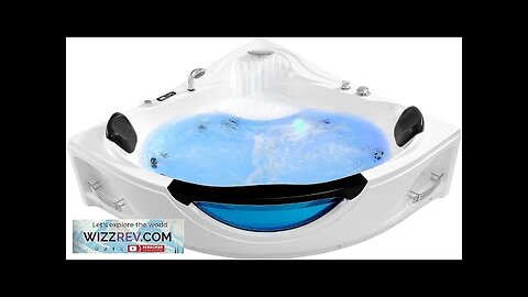 Corner Whirlpool TubEmpava 2 Person Whirlpool BathtubCorner Jetted Bathtub Review