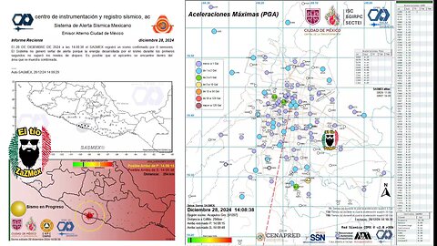 SISMO Magnitud 4.2 Loc 13 km al NORESTE de ACAPULCO, GRO 28/12/24 14:08:32 #noameritoalerta