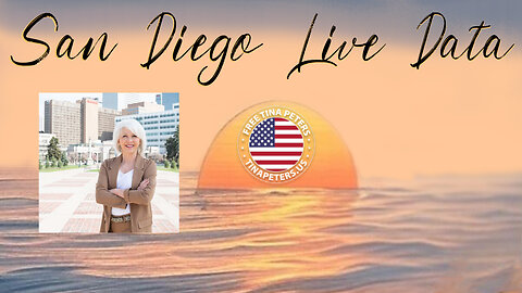 San Diego Live Data - TINA PETER EVENT - .25 - #JDATA #SDLD