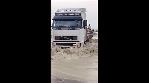 How did this truck survive that_ unbelievable!