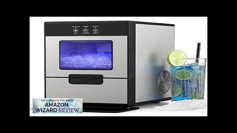 Nugget Ice Makers Countertop 44lbs/24H Portable Ice Machine with Soft Chewable Ice Review