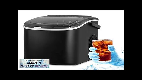 Ice Maker Countertop Efficient Easy Carry Ice Machine Self-Cleaning Ice Maker Review