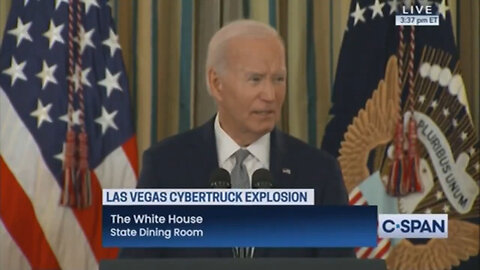 Biden: They Haven't Found Any Connection Between The New Orleans Attack & The Explosion In Las Vegas