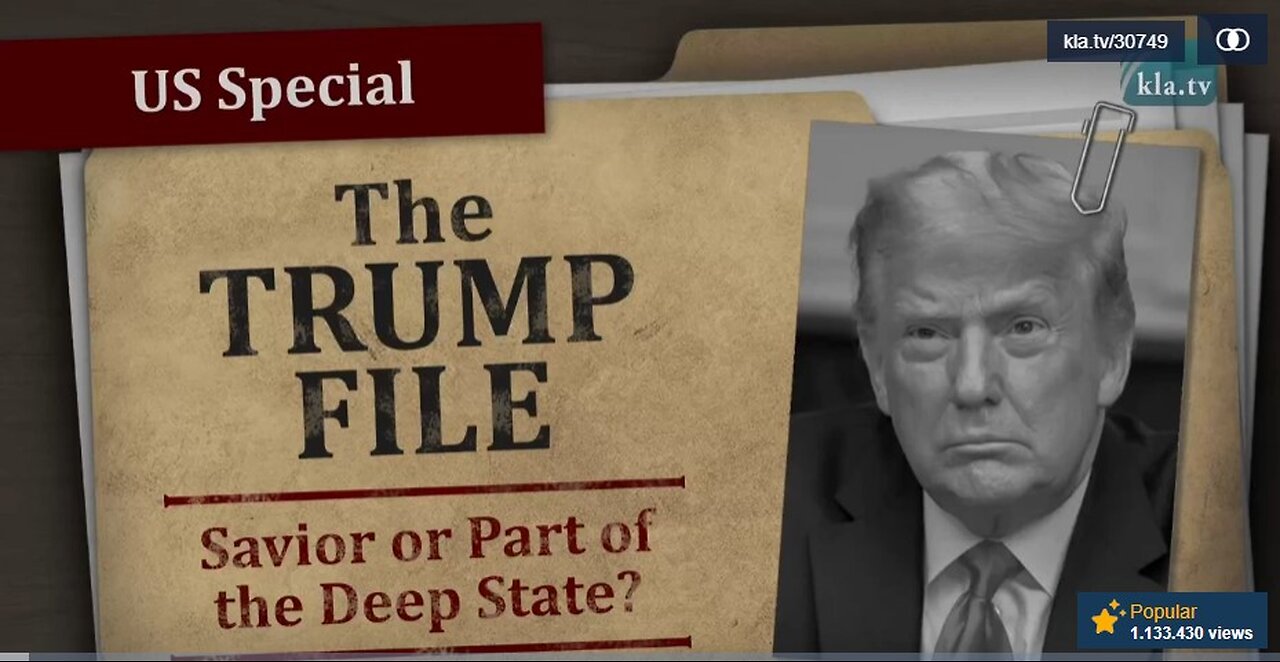 US-Special - THE TRUMP FILE - Saviour or Part of the Deep State?