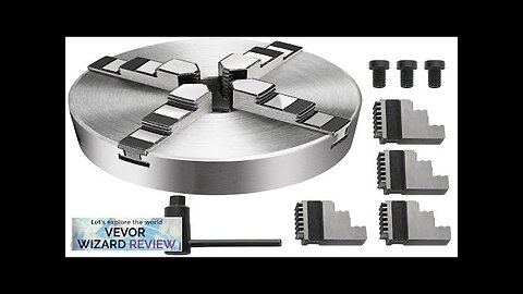 VEVOR Lathe Chuck K12-160 6 Inch 4-JawMini Lathe Chuck Quality Cast Iron Review