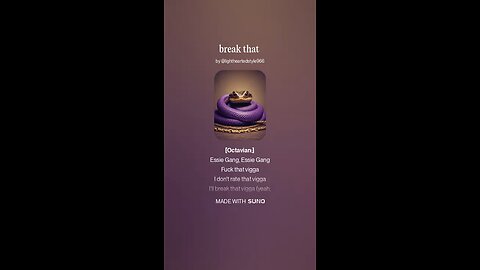 break that (a.i cover)