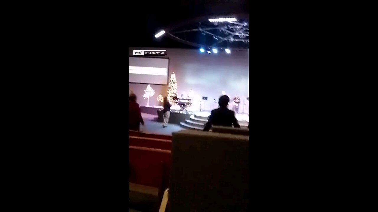 at church
