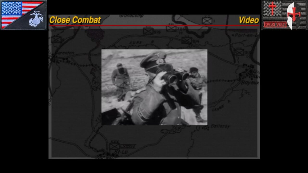 The Cutscene Project: "Close Combat" [Cutscene #12a: GER - Battle 5 Intro] (PC - 2024) [NA Version]