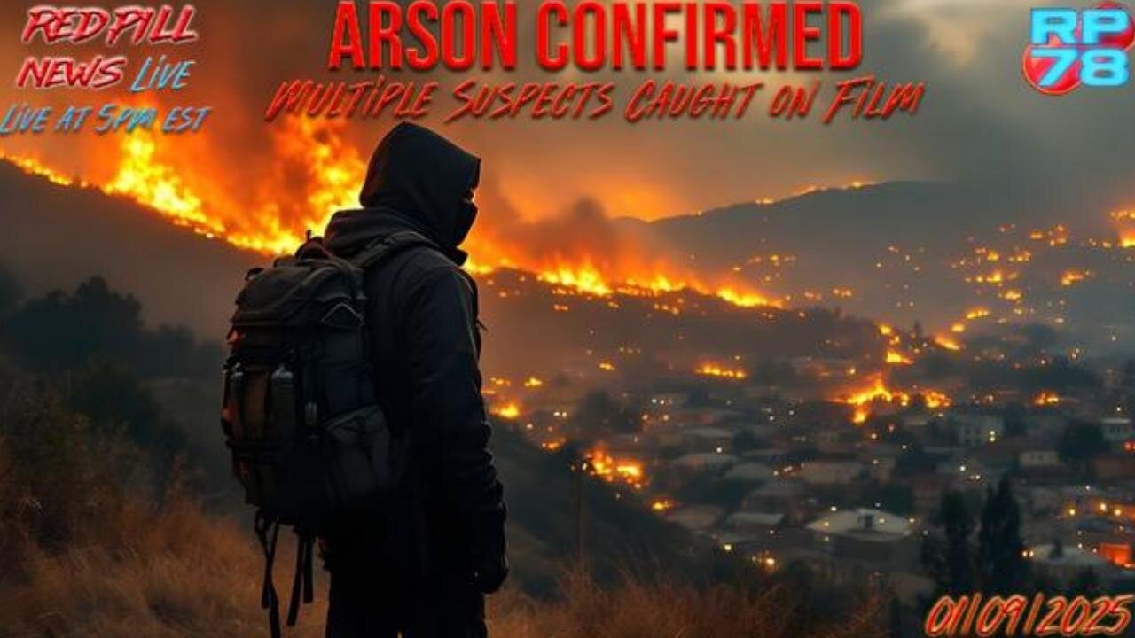 Multiple Arsonists Caught In the Act - LA Fires Get Worse ~ by Zak Paine of Red Pill News