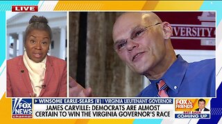 Winsome Sears DECIMATES Crusty Old Democrat (James Carville) For Saying She Can't Win In Virginia