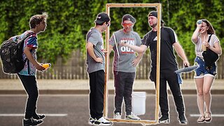 The Non-Reflecting Mirror Scare Twin Prank!