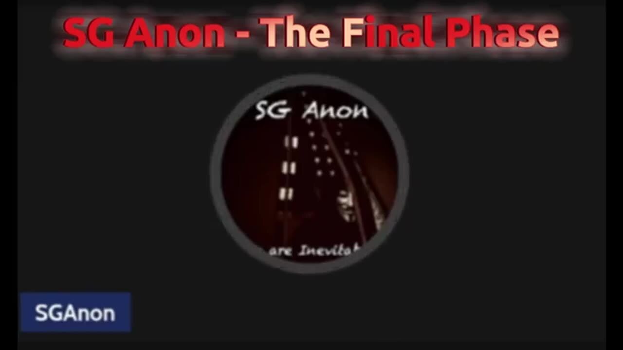 SG Anon "The Final Phase"