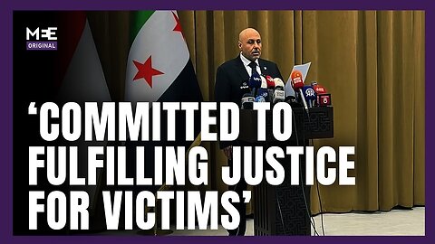 Head of Syrian fact-finding committee pledges justice and accountability