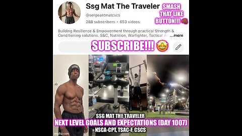 Next Level Goals & Expectations (Day 1007)