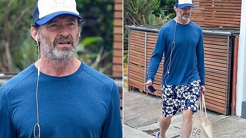 "Hugh Jackman’s Unexpected New Beard Look!"