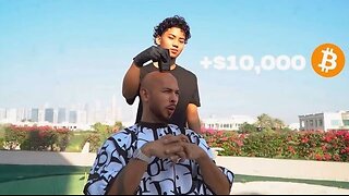 Andrew Tate Tips Barber $10,000 For Haircut At Billionaire’s Palm Mansion