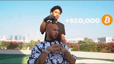 Andrew Tate Tips Barber $10,000 For Haircut At Billionaire’s Palm Mansion