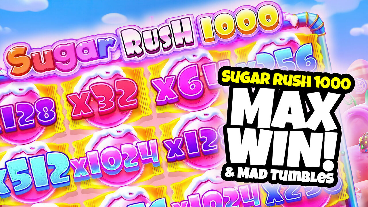 Sugar Rush 1000 🍭 INSANE MAX WIN!?!
