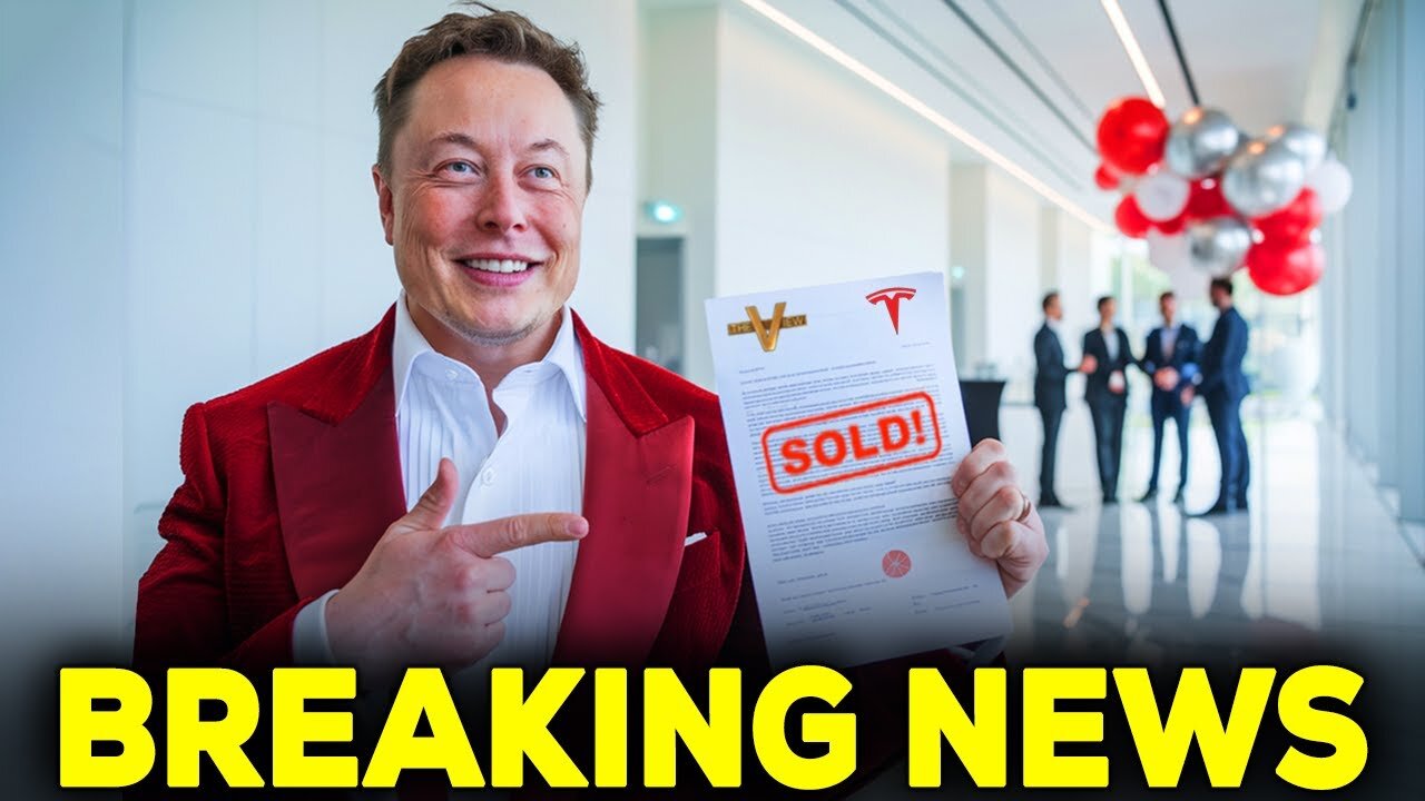 Elon Musk JUST Officially Bought The View & Shocks The TV World!