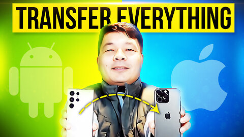 Transfer Everything from Android to iPhone in 3 Simple Ways