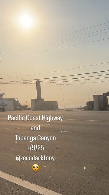 PACIFIC COAST HIGHWAY IS GONE