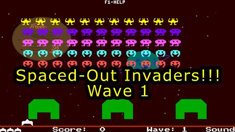 Spaced-Out Invaders!!!: Wave 1