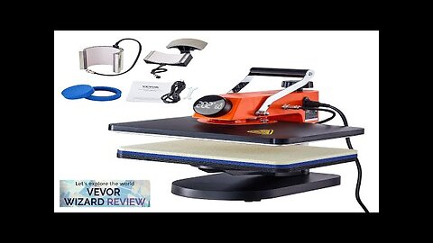 VEVOR 5-in-1 Heat Press Machine 12" x 15" Fast Heating 360 Swing Review