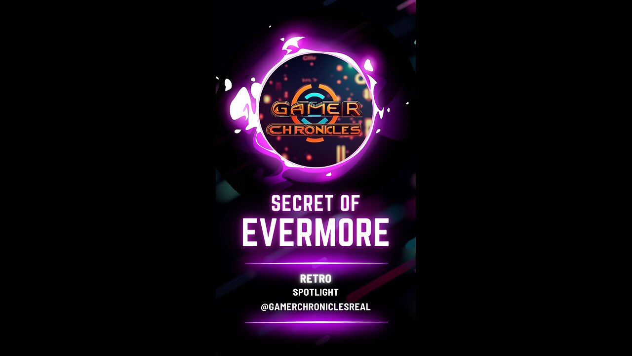 📌 Secret of Evermore – The SNES RPG That Deserved More Love!