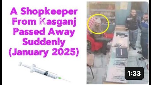 A Shopkeeper From Kasganj Passed Away Suddenly 💉(January 2025)