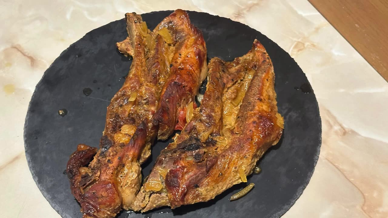 Recipe of the Year - Savory Mustard and Honey Pork Ribs!