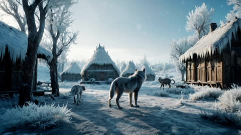 Enchanted Winter Realms ❄️ Medieval Melodies - Snowy Castles & Celtic Winter Relaxation