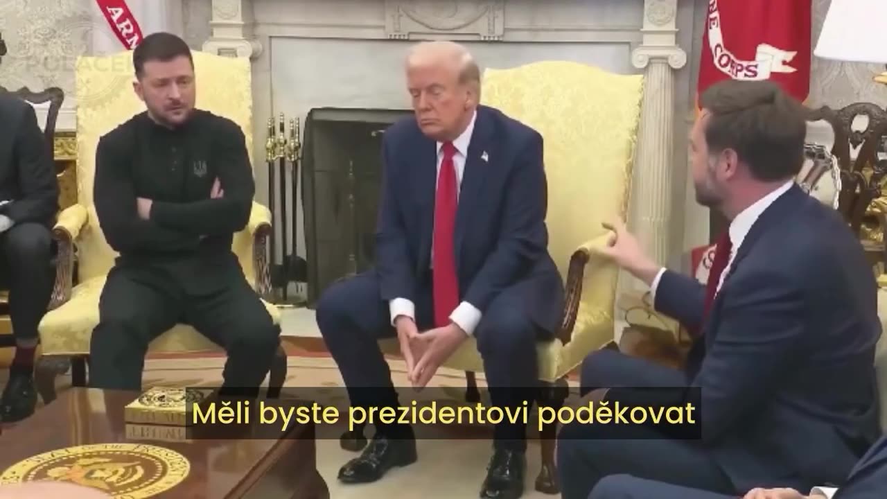 TRUMP NEJSI V POZICI, ABYS DIKTOVAL. ZAPAMATUJ SI TO!, 28.2.2025