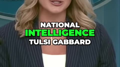 Tulsi Gabbard Confirmed as Director of National Intelligence