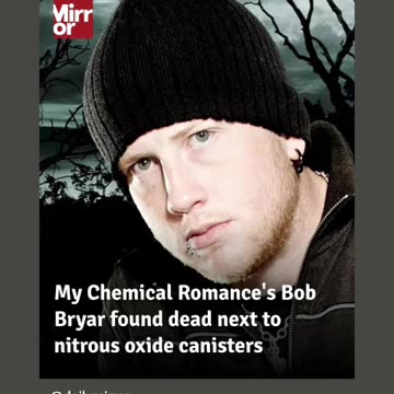 Rip to bob bryar my chemical romance member 03/5/25🙏🕊🪦🕯