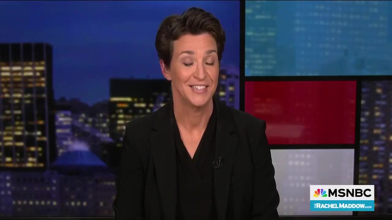 No Joy from Rachel Maddow. Boo Hoo....