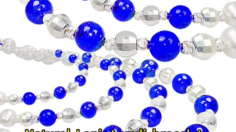 GN-20250219-01 Lapis Lazuli natural high quality bead necklace