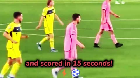 Nashville Fans Chanted Ronaldo! 🔥 Messi Scored in 15 Secs! ⚡