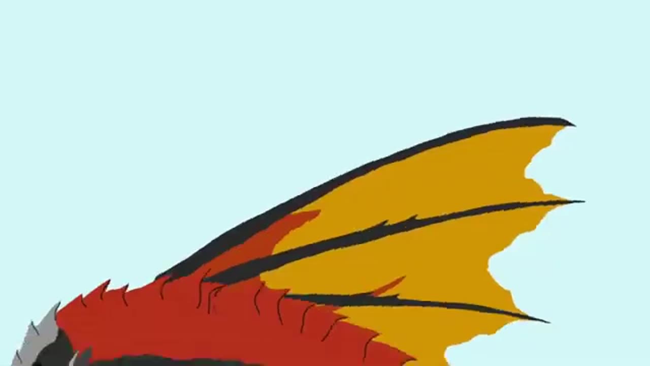 Zilla Jr. vs Titanus Nozuki | Short fight Animation | Dc2