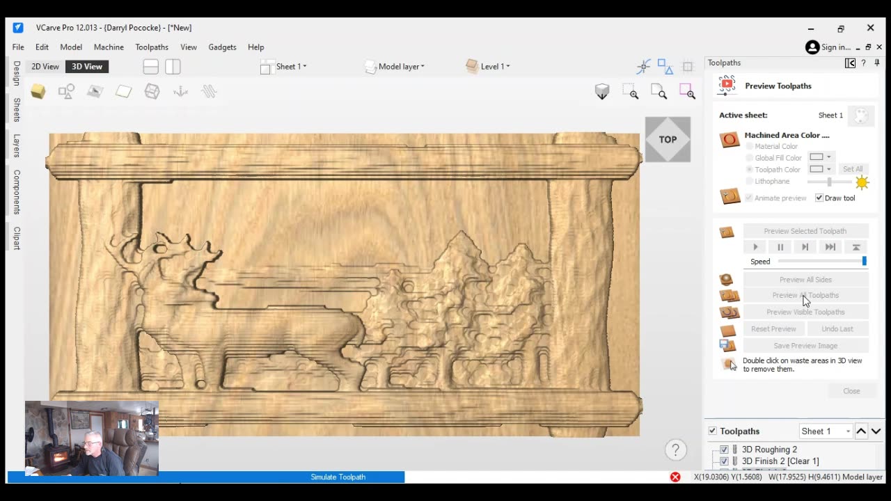 2.5D carving