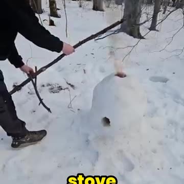 Snow Rocket Stove? This DIY Trick Will Blow Your Mind!