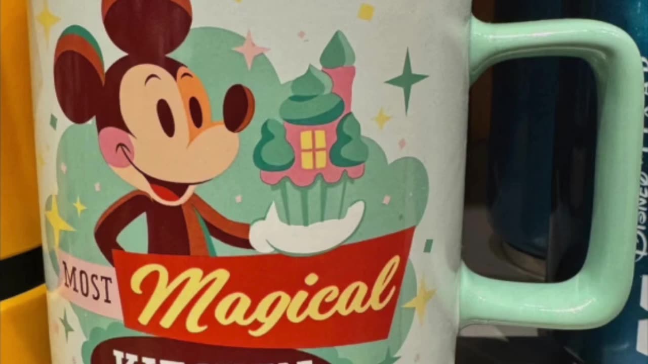 Disney Mickey Mouse Most Magical Kitchen Ceramic Mug #shorts