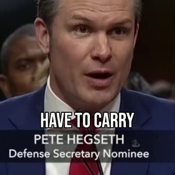 Hegseth Says Men And Women Have To Meet Same "High Standards" In Military