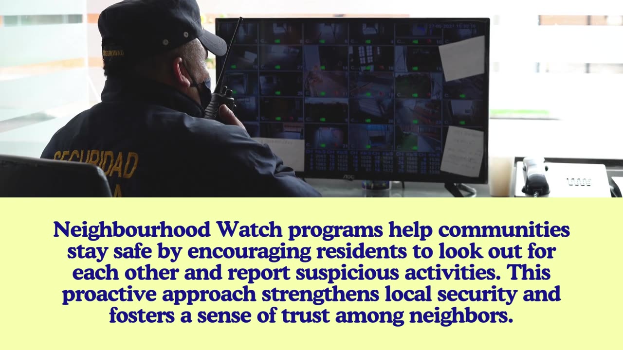 Neighbourhood Watch Services in Toronto - safetechalarms.com