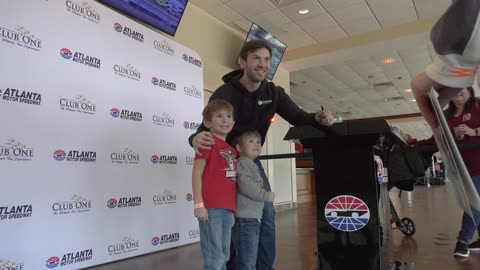 Atlanta Motorspeedway hosts the fans!