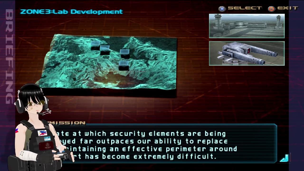 Armored Core 3 Silent Line Mission 07 Protect Part Transport