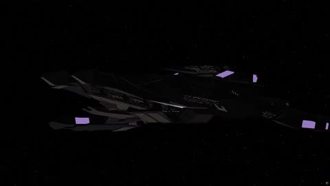 Dominion Alpha Quadrant Battleship vs. Romulan Aftermath Tavara